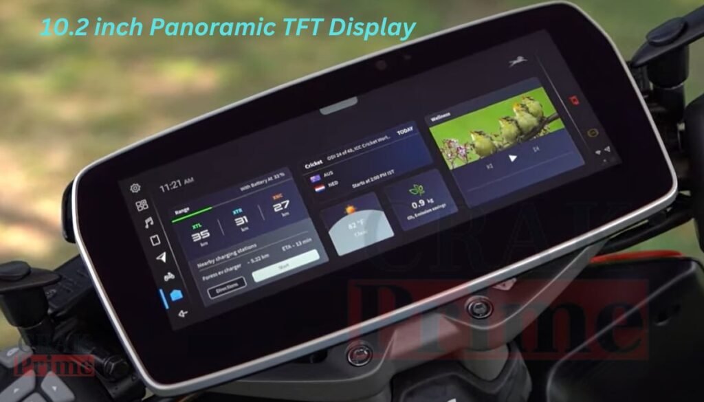 TVS X Panoramic TFT Display